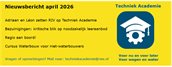 Nieuwsbericht Techniek Academie RWS april 2026